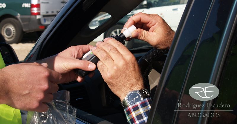 Prueba alcohol. Delito de alcoholemia
