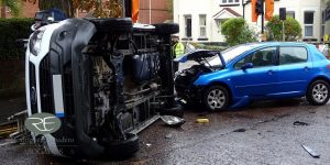 Reclamación de daños accidente de tráfico