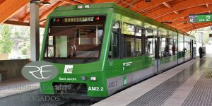 Accidente en transporte público