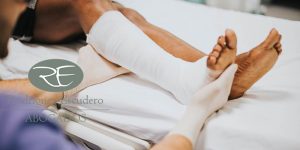 Perjuicio personal básico y moderado tras un accidente de tráfico