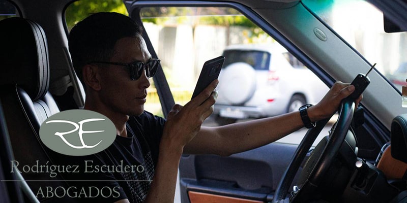 Grabaciones personales en accidentes