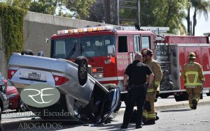 Declaración policial tras un accidente de tráfico