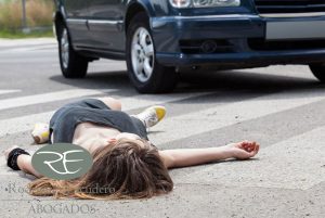 Homicidio imprudente en accidente de tráfico