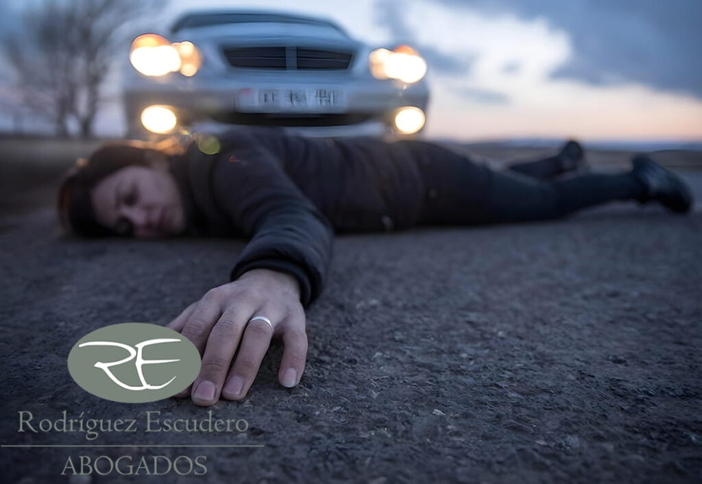 Indemnización por atropello en lugar indebido